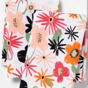 2 Pillowcases Standard FLOWER PRINT